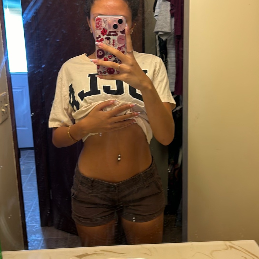 Brown shorts